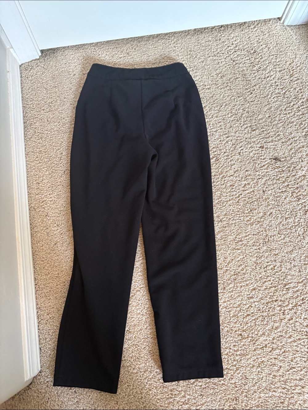 SHEIN Black Straight-Leg Women's Dress Pants - Picture 3 of 5